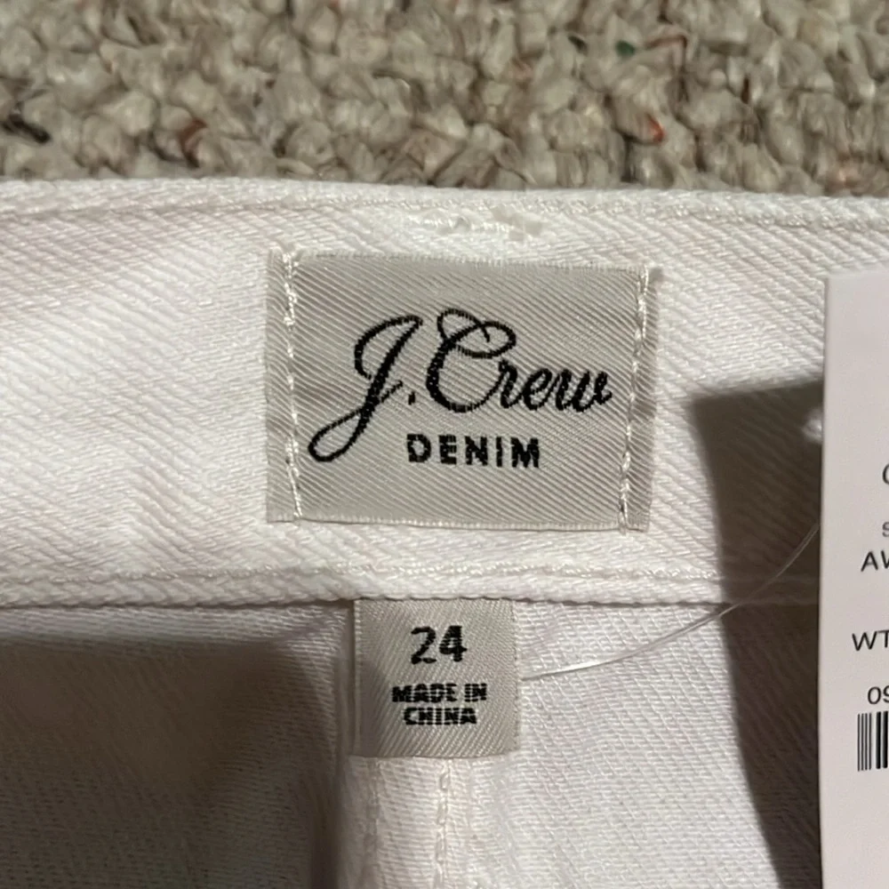 NWT J. Crew Eyelet Hem Mini Skirt